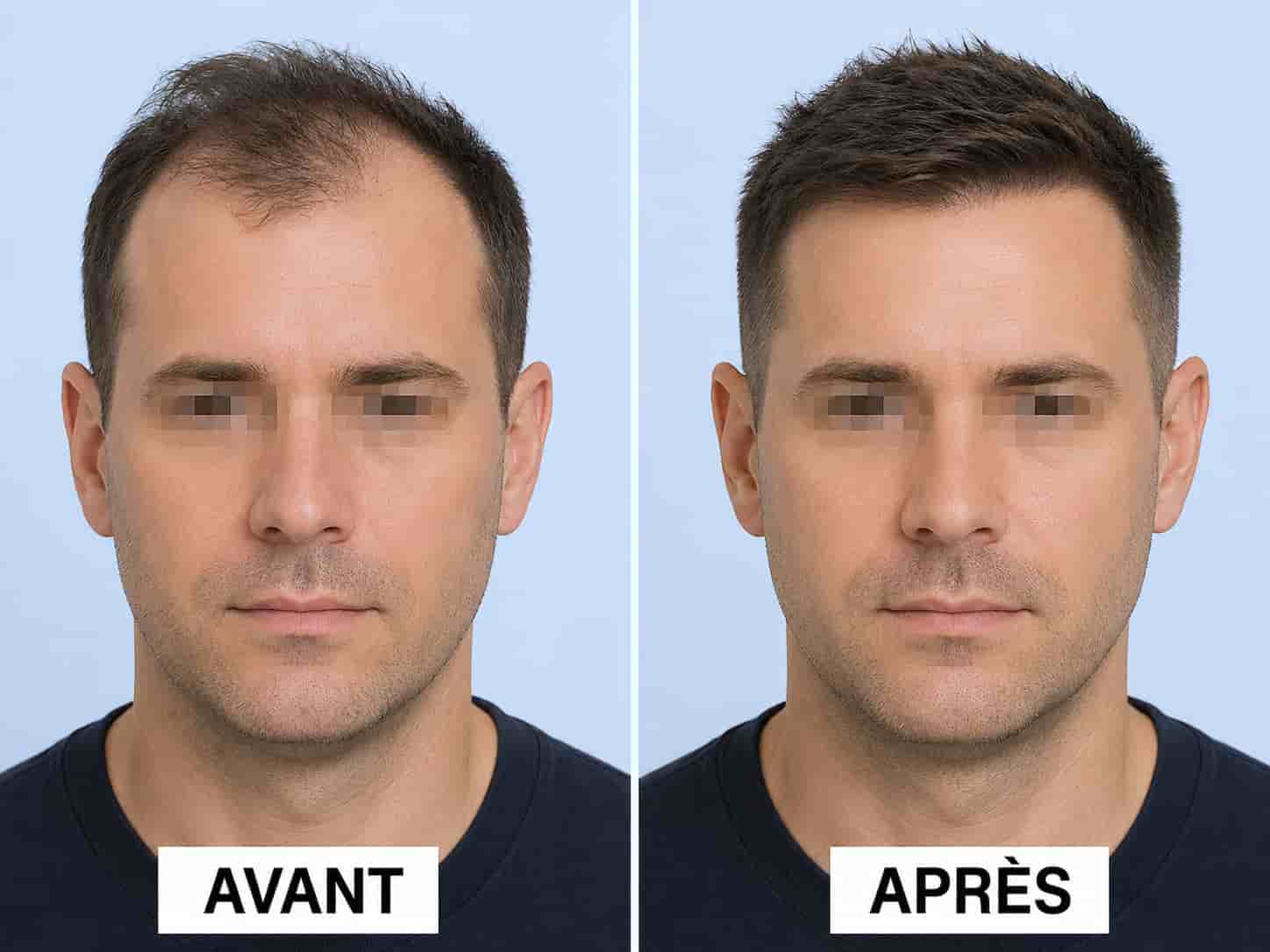 clinique greffe cheveux Nancy résultat 3